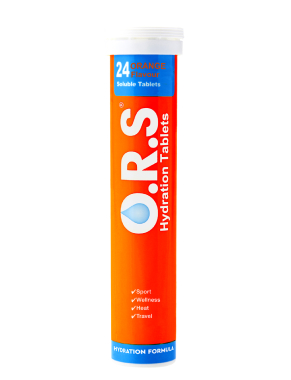 O.R.S Hydration Tablets 24タブレット（オレンジ）
